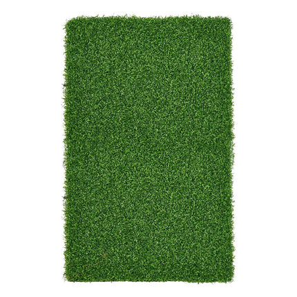 Artificial Synthetic Grass Lawn Realistic Fake Turf Garden Outdoor Decor Set