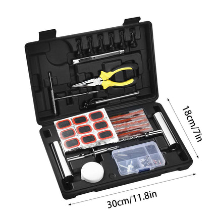 148pcs Tubeless Tire Repair Tool Kit with Case