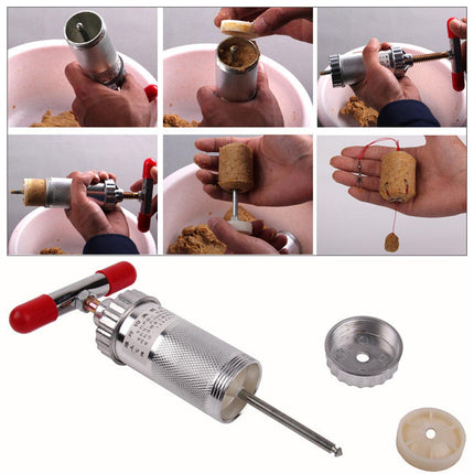 Explosive Bait Shaper Fishing Hookbait Molding Tool for Carp Feeder Tackle