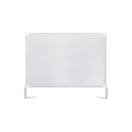 Shelf Dividers 5PCS White Snap On Partition 3 Sizes for Garage Warehouse Pantry