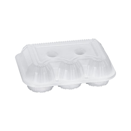 100PCS Disposable Food-Container 4/6 Grids Easy to Stack for Takeaway Box Meal