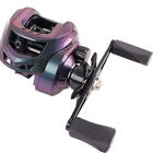 Fishing Reel Metal Baitcasting Water Drop Wheel Black Hand Line Spool Gear Tool