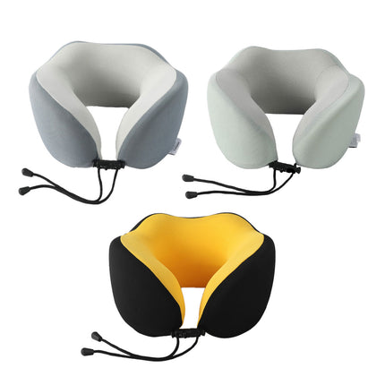 Memory Foam U Shaped Neck Pillow Travel Portable Office Nap Support Pillow