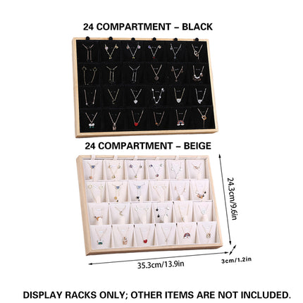 Jewellery Necklace Display Stand Organizer for Earrings Rings Bracelets Showcase