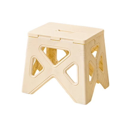 Portable Folding Plastic Stool Lightweight Step Chair for Outdoor Camping or Kitchen