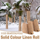 Solid Coloured Linen Wrap 2 Rolls Winter Tree Protection Burlap Garden Cover