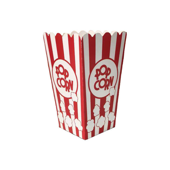 50PCS Popcorn Boxes Paperboard Greaseproof for Snack Food Serving Containers