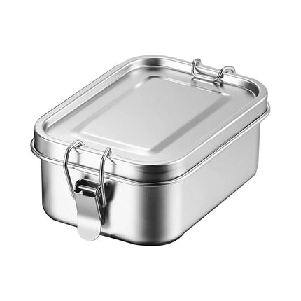 Stainless Steel Lunch Box Food Grade Portable Leakproof Durable Container