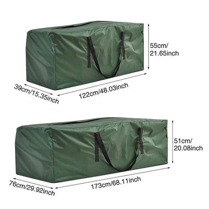 Extra Large Heavy Duty Storage Bag Waterproof Garden Furniture Cover Organizer