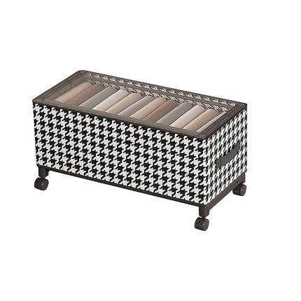 Under Bed Storage Box with Wheels Dustproof Large Capacity for Bedroom Storage