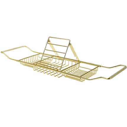 Bathtub Rack Bathroom Storage Shelf Telescopic Adjustable Organiser Tray Home