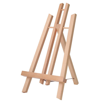 Tabletop Solid Wood Easel Adjustable Height Foldable for Art Sketch Oil Painting