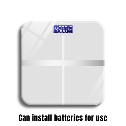 Smart Digital Body Scale Rechargeable Electronic Weight Scale for Home Use