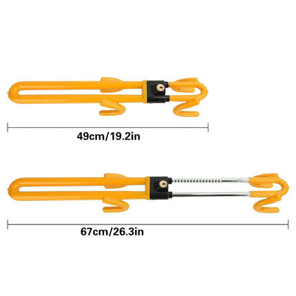 Adjustable Car Steering Wheel Lock Anti Theft Security Bar for Vehicle Protect