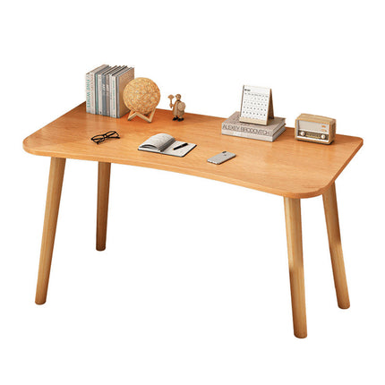 Rectangular Writing Desk 120cm White or Khaki for Home Office Study Laptop Use