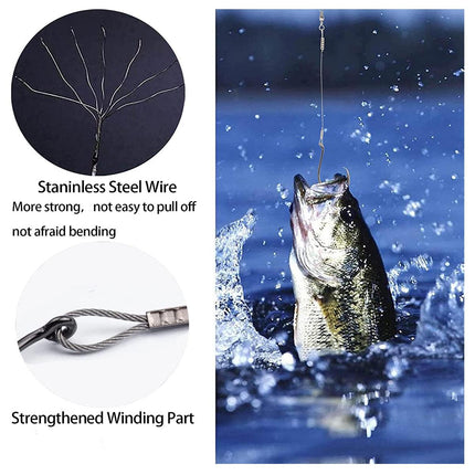78pcs Fishing Gear Set Hooks Lures Baits Tackle Kit for Freshwater Saltwater