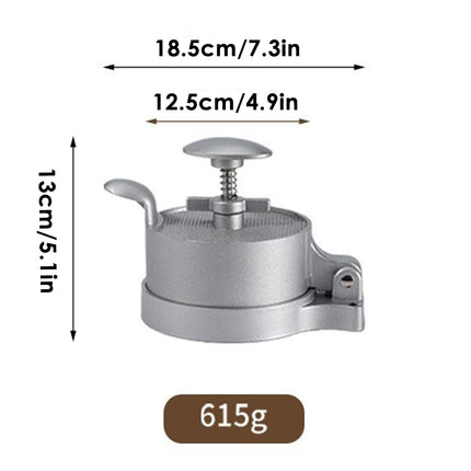 Flip Top Burger Press Meat Patty Maker Mould Filling Tool for Kitchen Hamburger