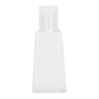 Trapezoidal Plastic Bottles 100PCS 30ML 60ML Clear Refillable Travel Cosmetic Jar