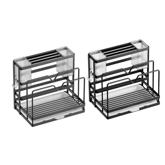 Kitchen Knife Rest Rack Universal Model Stainless Steel Wall-mounted Pot Holder