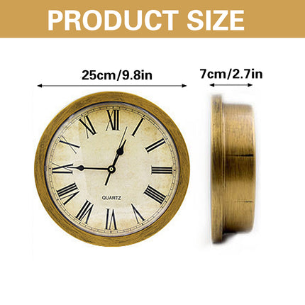 External Clock Internal Safe Box Anti Theft with Lock for Jewelry Cash Storage