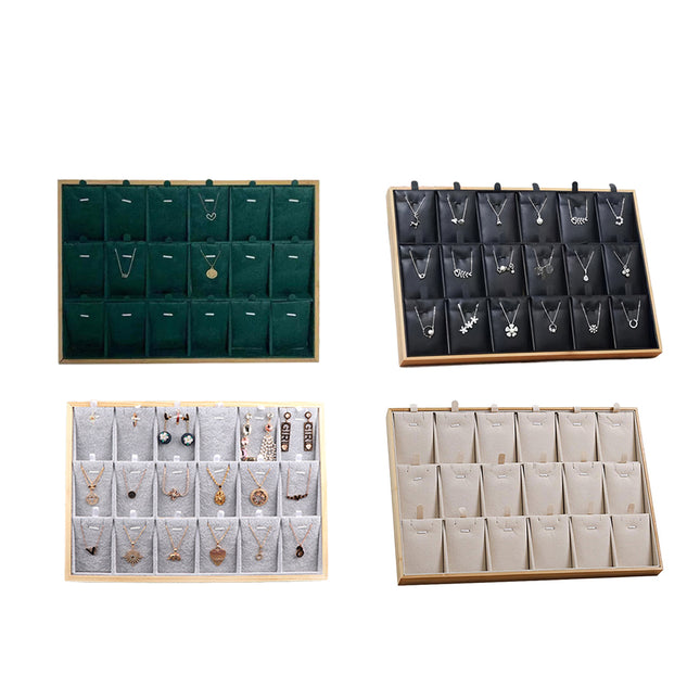 Jewelry Necklace Display Rack Earrings Pendant Storage Rack Jewelry Display Props