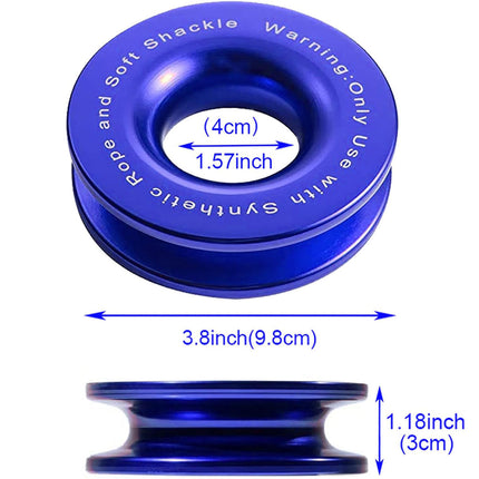 Tow Hook Ring Universal Steel Car Towing Rope Hook Front Rear Bumper Tow Kit