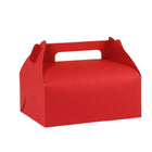 50pcs Portable Pastry Box Bakery Cake Box Takeaway Packing Boxes for Pastries