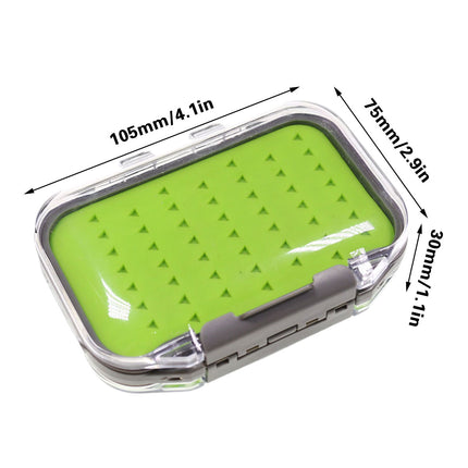 Fly Fishing Hook Box Portable for Fishing Fly Bait Hair Hook Secure Storage