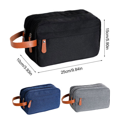 Toiletry Storage Bag Portable for Cosmetics Toiletries Makeup Brushes Razor