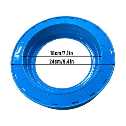 Plastic Fishing Gear Angling Hand Wire Coil Reel Spool Tackle Box Accessories