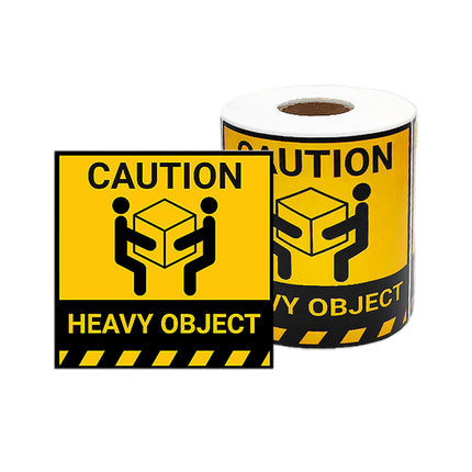 Overweight Freight Warning Label High Adhesive Strength Express Shipping Use