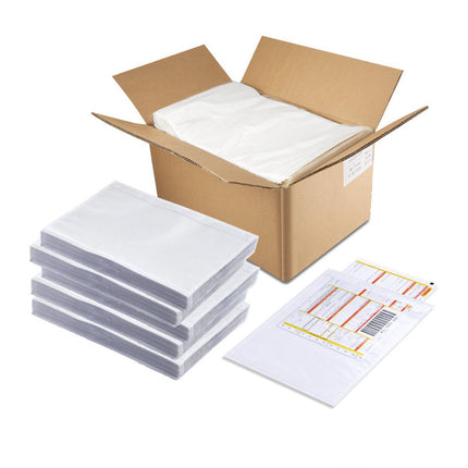 Plastic Bags 100PCS Transparent Zip Lock Clear Resealable Storage Packaging