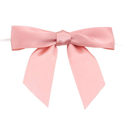50pcs Bow Gift Packaging Sealing Tie Drawstring Baking Wrap Bag Decorative Ties