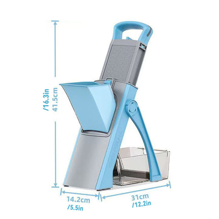 Multi Functional Vegetable Cutter Mandoline Slicer Dicer Stainless Steel Blades