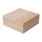 10pcs Wooden Gift Box for Jewelry Packaging Crafts Wedding Birthday Gift Storage