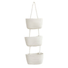 3 Layer Wall Mounted Storage Basket Hanging Organizer Rack for Household Items
