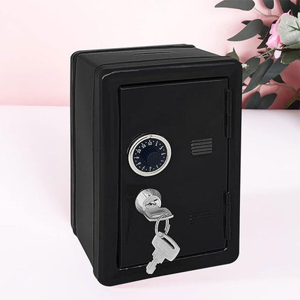 Piggy Bank Safe Cash Register Box Small Household Money Storage Safe