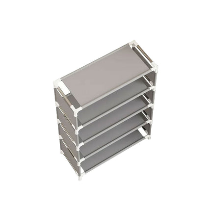 Multi Layer Shoe Storage Rack Durable for Entryway Hallway Home Space Saving