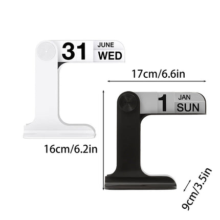 Creative Desktop Flip Calendar Table Calendar For Living Room Office Decorative