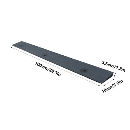 Anti-Slip Rubber Ramp Mat Step Slope Stairs Carpet Wear-Resistant Safety Durable