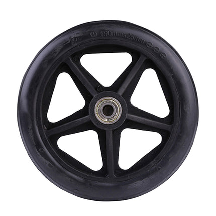 4 PCS Wheelchair Front Wheel Accessory With Bearing Wear Resistant Durable