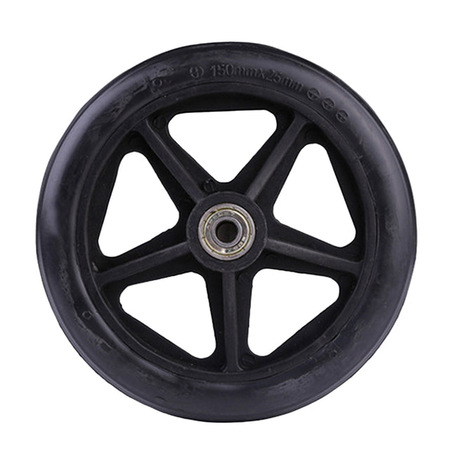 4 PCS Wheelchair Front Wheel Accessory With Bearing Wear Resistant Durable