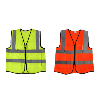 Reflective Safety Vest Breathable High Visibility Durable for Road Construction