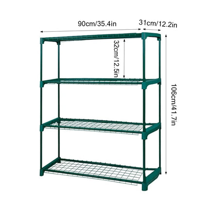 4 Tier Outdoor Plant Stand Garden Flower Shelf Heavy Duty Rack Patio Decor Use
