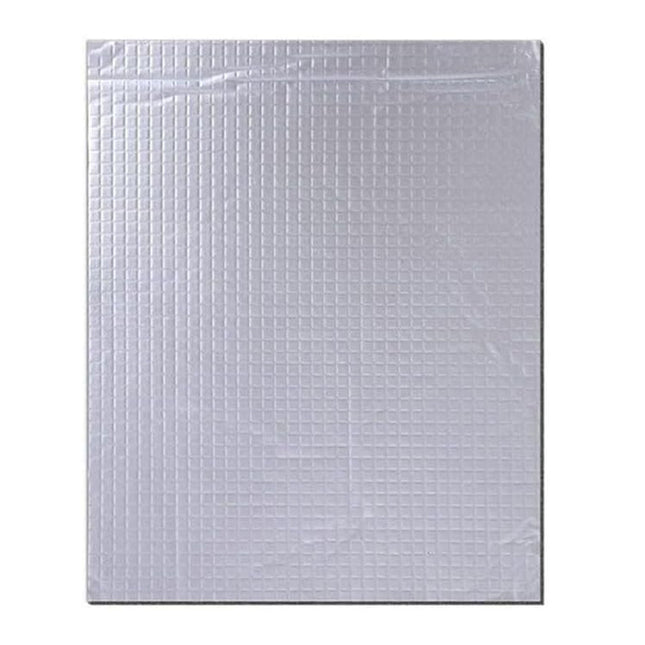 Car Soundproof Cotton Pad 25x18cm Self Adhesive Aluminum Foil Insulation Sheet