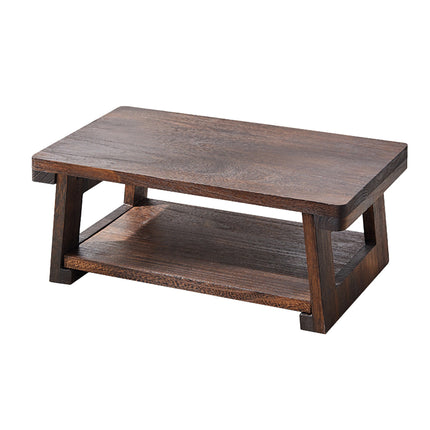 Solid Wood Tatami Foldable Low Table Japanese Style Space Saving Side Table