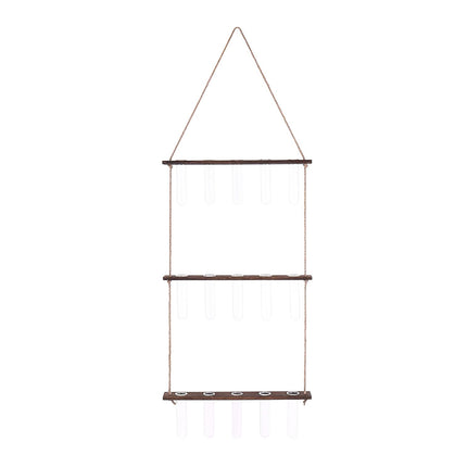 Wall Mounted Hydroponic Test Tube for Home Office Indoor Garden Decorative Vase