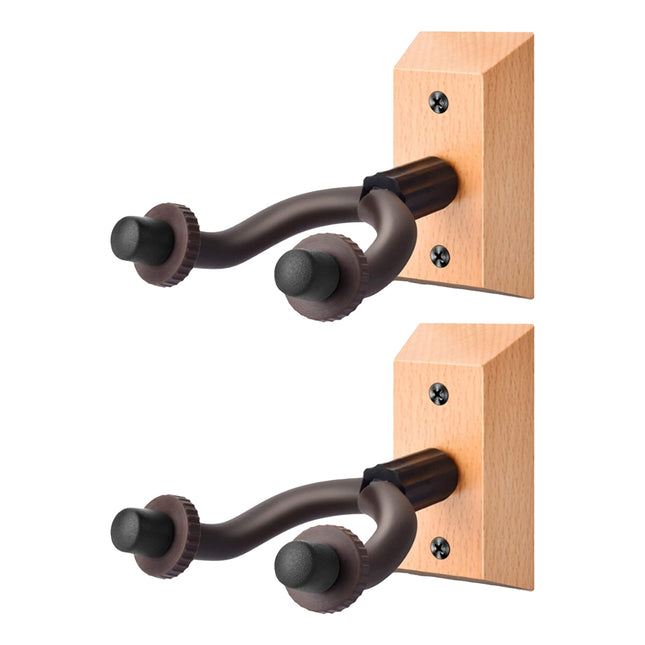 2PCS Guitar Wall Hanger Hook Holder Sturdy for Bass Ukulele Instrument Storage