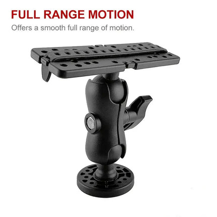 Kayak Fish Finder Mount Base Holder Navigation Bracket Boat Accessory For Marine