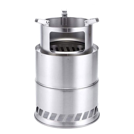 Outdoor Portable Windproof Wood Stove High Heat For Camping Hiking Travel